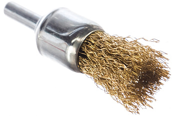 Корщетка для дрели кистеобразная мягкая ПРАКТИКА 16мм хвост 6мм