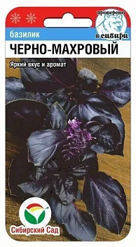 Базилик Ред Рубин (фиолетовый, гвоздичный аромат) НОВИНКА !!! 0,5 гр Удачный сад