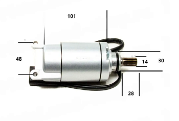 Электростартер 170FMM,172FMM (11 шлицов)