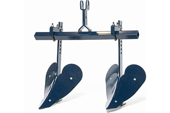 Окучник "Нева" створчатый 2-хкорпусный  ОНД с креплением на ось