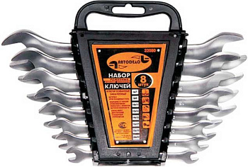 Набор ключей  рожковых  8 предметов Автодело