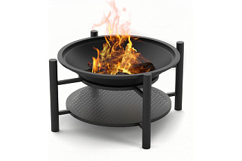 Чаша костровая чугунная Fantastic d 700 на подставке (чаша+подставка) Чаша костровая чугунная Fantastic d 700 на подставке (чаша+подставка)