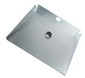 Лопата 3-х бортная 500х375мм алюмин. без планки