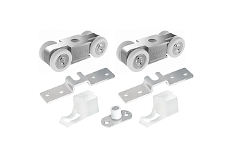 Комплект роликов для раздвижных дверей SLD.SoftLine.SET.rollers/55-4 (Soft LINE 55/4) (38357) (PUNTO