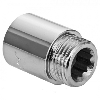 Удлинитель 1/2" в/н - 25мм (хром), MP-У
