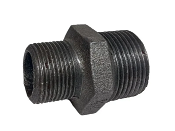 Ниппель чуг перех Ду32х25 (1 1/4"х1") НР Fittex PLUS