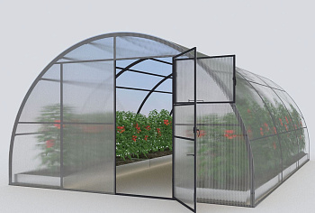 Теплица НОВАТОР-12месяцев 4х4м (123кг)