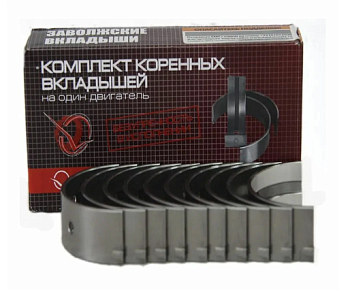 Вкладыши коренные ВАЗ 2108 0,05 Дайдо Металл Русь