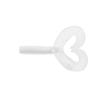 Твистер Credo Double Tail 3,54"/9 см White 5шт. (HS-28-001) Helios