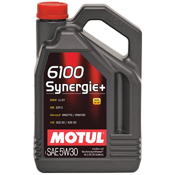 Масло моторное MOTUL 6100 SYN-NERGY SAE 5W30 4л