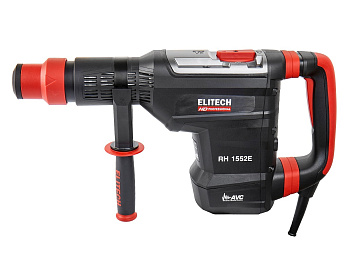 Перфоратор 1.5 кВт; 2-15  Дж; 2 реж; SDSmax ELITECH RH 1552Е; 9.4кг; кейс