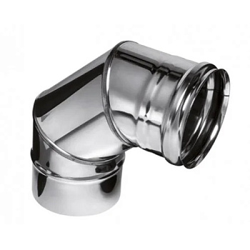 Колено нерж. угол 90 d 120 0,5мм