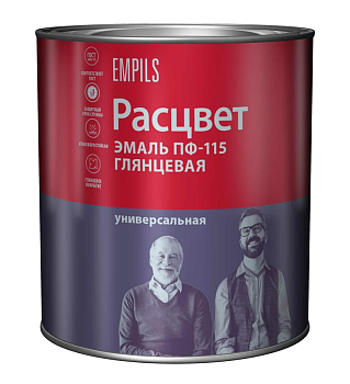 Эмаль "РАСЦВЕТ" ПФ-115  ярко-жёлтая 2.7 кг
