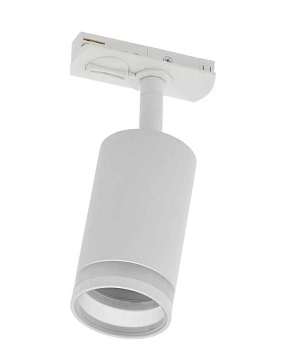 Светильник 4116 декоративный трековый поворотный GU10 бел. IEK LT-USB0-4116-GU10-1-K01