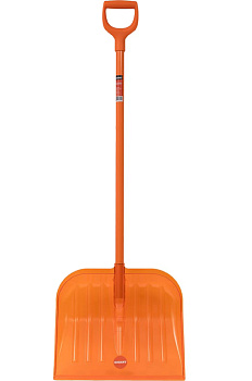 Лопата снеговая из поликарбоната CARBOLUX ORIGINAL в сборе (размер 47,5*40 см)