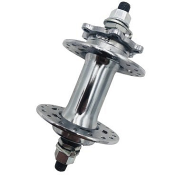 Втулка передняя спортивная (36, гайка, сталь, серебристый)