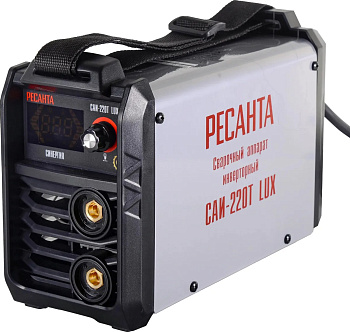 Аппарат сварочный инверторный САИ-220Т LUX Ресанта 65/71