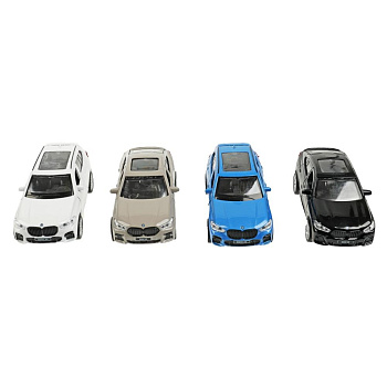 Машина металл BMW X5/X6 длина 12 см, двери, багаж, инерц, ассорт.