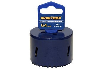 Коронка универс. биметалл d64 Кратон, ПРАКТИКА