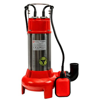 Насос фекальный QUATTRO ELEMENTI Sewage 1100F Ci-Cut (1100 Вт, 14000 л/ч, грязевой, 7 м, 21 кг)