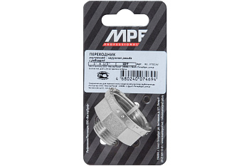 Переходник с ребордой 1"х1/2" в/н MPF, MP-У