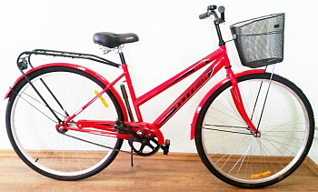 Велосипед ROLIZ 2800 в ассортименте+железная корзина