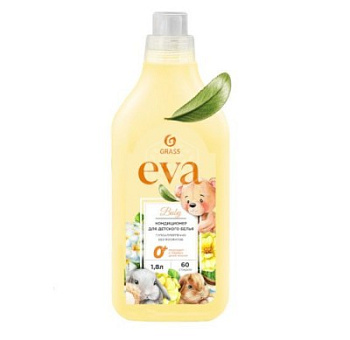 Кондиционер для белья "EVA" baby концентрированный детский (флакон 1л)
