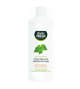 Средство экологичное Master FRESH для мытья посуды 500 мл (М)