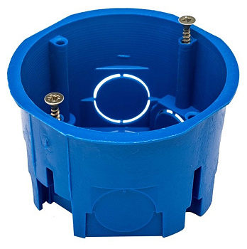 Коробка устан. пластик. D=68мм Н=45мм IP30 в бетон С3М2 40006