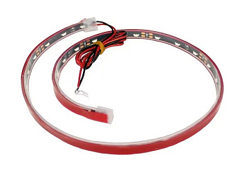 Лента светодиодная 30см, 902623 белая 21SMD