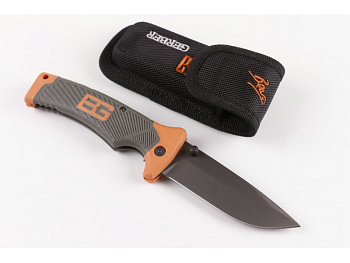 Нож турист лезвие 12см длинна 24,5см + чехол ткань GERBER Нож турист лезвие 12см длинна 24,5см + чехол ткань GERBER