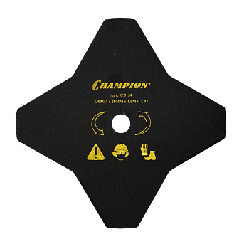 Нож для жесткой травы CHAMPION 4/230/20 (343F,FS300,350,400,450)