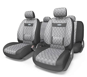 Чехлы а/м Автопрофи Comfort с бок и ортопедической поддержкой спины, жакард, DIAMOND (11 предметов)