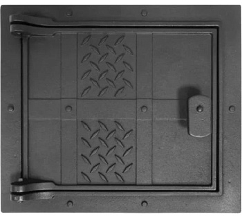 Дверка топочная уплотненная ДТУ-3Д "ЛОФТ"окраш
