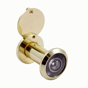 Глазок дверной ГДШ-2 (Б) 35-50мм d=16мм хром, золото d=14 мм.