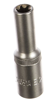 Головка торцевая высокая E12 (1/2") АвтоDело (39222)