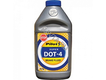 Жидкость тормозная PILOTS DOT-4 455гр
