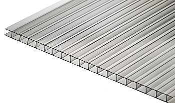 Поликарбонат 4х2100х6000 плотность 0,51 прозрачный Киви