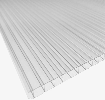 Поликарбонат 6х2100х6000 прозрачный Усиленный Стандарт