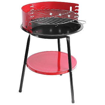 Гриль BBQ 41х25см h=36см две решетки, закрывающийся