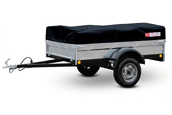 Автоприцеп Уралец R13 2*1,2 тент+дуги 0,6м рессора 4л+опор.колесо Автоприцеп Уралец R13 2*1,2 тент+дуги 0,6м рессора 4л+опор.колесо