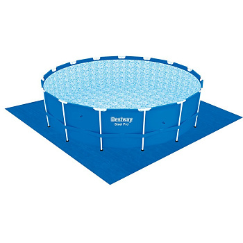 Бассейн Bestway каркасный Steel Pro Мах 366х122см 10250л, ф-насос 58383, лестница,тент