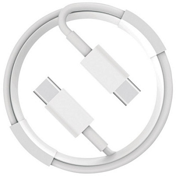 Кабель Energy ET-33 USB-С/USB-C, 1 м, 60 Вт, белый
