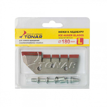 Ножи к ледобуру LT-180L левое вращение Тонар
