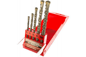Набор сверл по бетону 4-10мм Практик 5 шт.