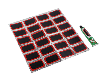 Комплект для ремонта шины из резиновых заплаток