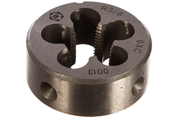 Плашка труб.кон. R3/8" 9ХС ТМ*