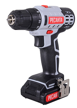 Дрель-шуруповерт аккумуляторная ДА-14-2Л Ресанта 75/14/3