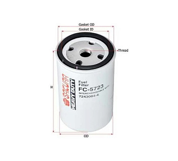 Фильтр топливный Sakura FC-5723