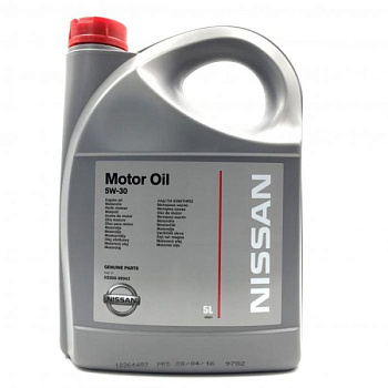 Масло моторное NISSAN 5W30 STRONG SAVE-X SN, SP/GF-6  син 4л.